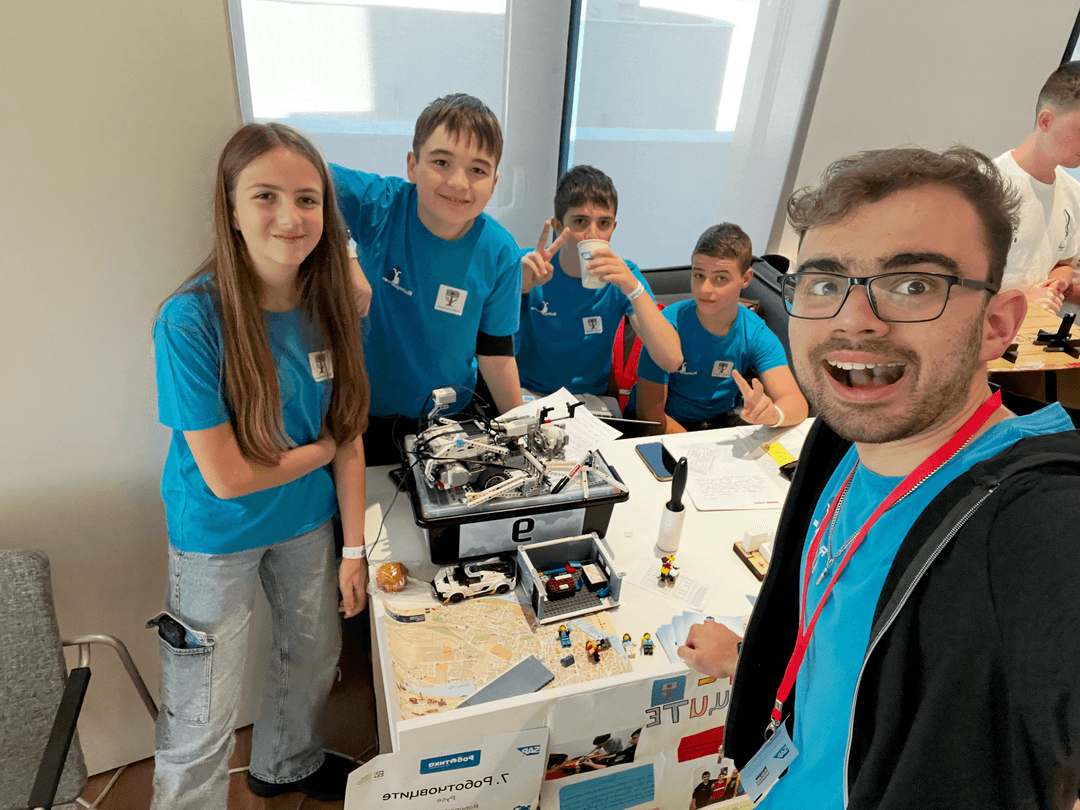 Picture of me on competition with kids